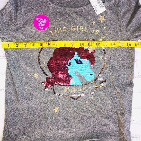 Nwt Girls XL (14) Childrens Place LS Sequin Top Outfit Bunde - Picture 8 of 8